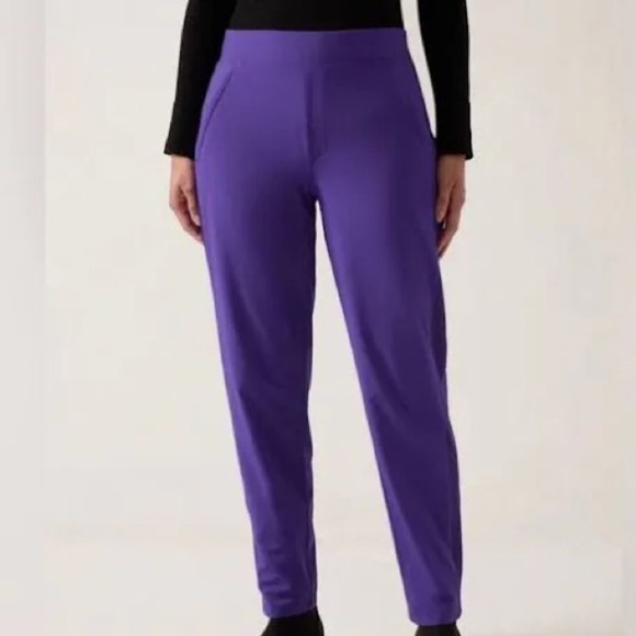 Athleta Pants - ATHLETA Brooklyn Lined Pant so soft and cozy in purple Size 2 | NWT!